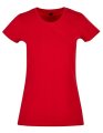 Goedkope Dames T-shirt Build Your Brand Basic Tee City Red